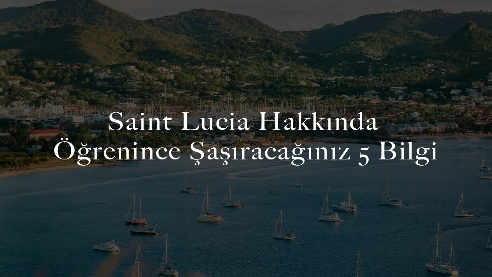 Saint Lucia pasaportu hakkında bilgi sahibi olun.